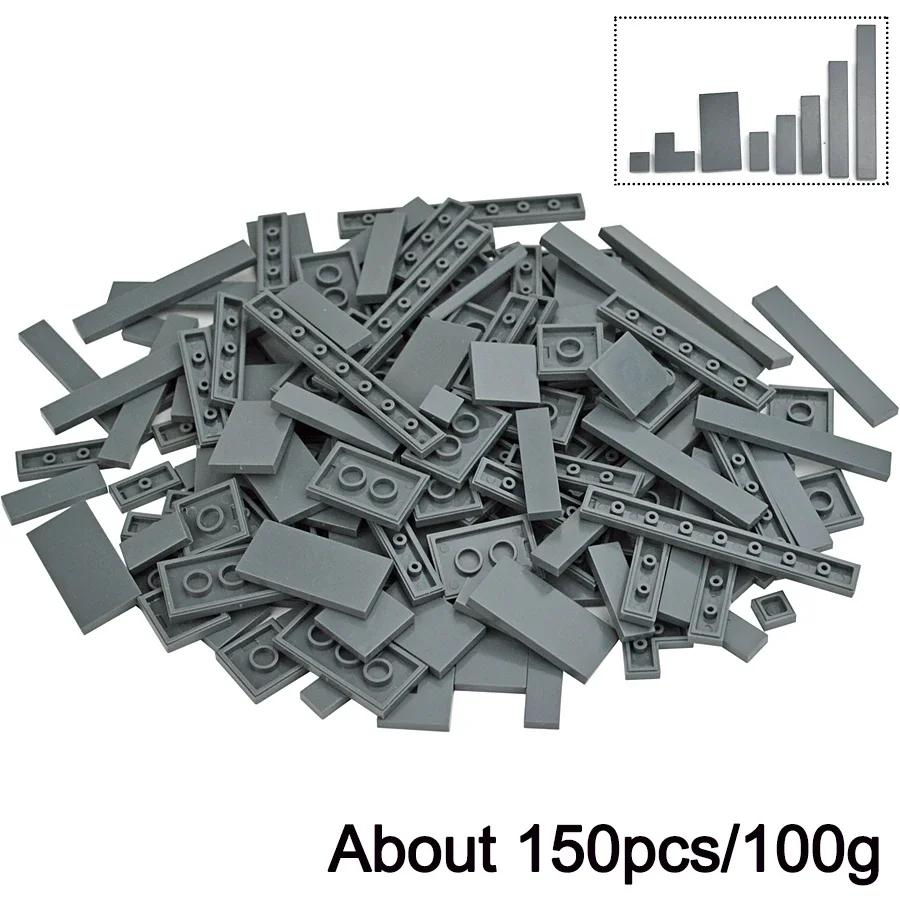 DIY Enlighten Plastic Building Block Flat Tile 2x2 Bricks For Kids 3068 Assembles Particles 2*2 Smooth Flat Tiles