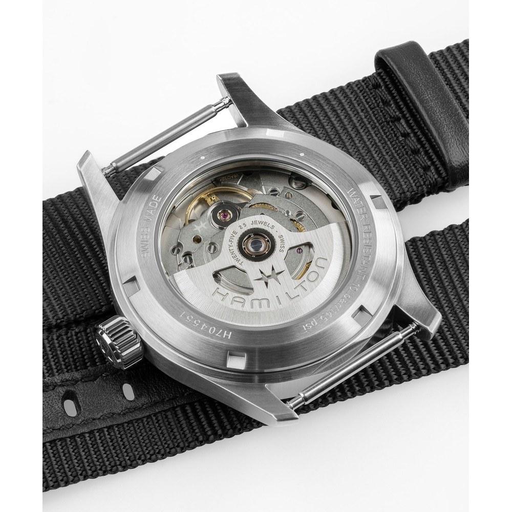 Hamilton Khaki Field Auto 38mm Analog Watch Green Dial Genuine Guarantee