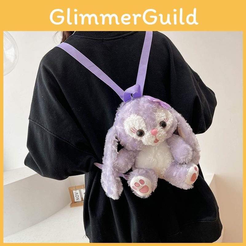 Stellalou Plush Toy Cartoon Backpack With Adjustable Straps Shoulder