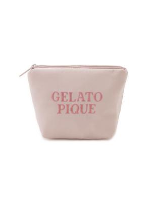 Satin Embroidered Tissue Pouch PWGB262647 PNK F Women's