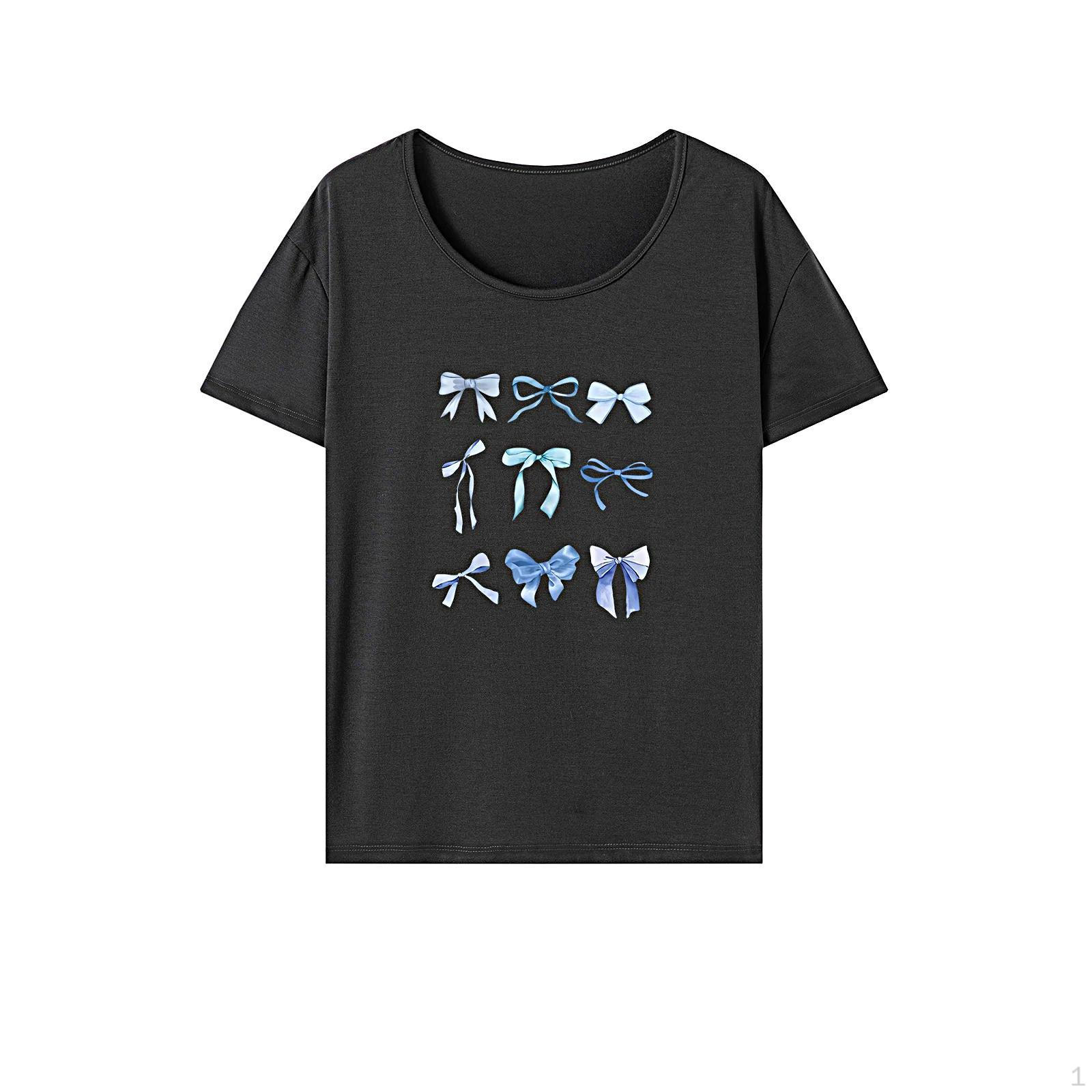 

T Shirt for Women Summer Casual Fashion Tops Trip Daily Wear Office
