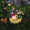 Resin Christmas Scene Figurines With Style Family Set For Holiday Decorations
