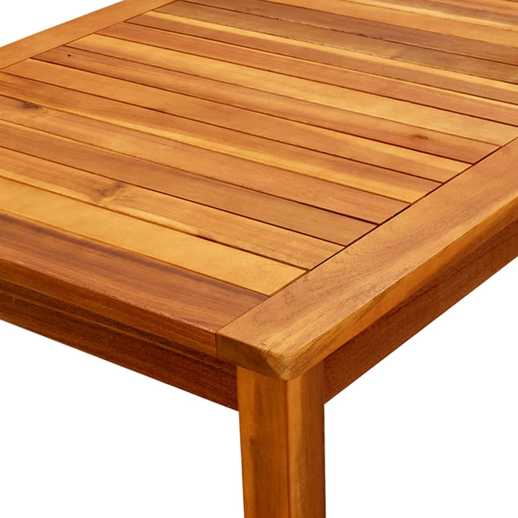 Vidaxl Ogrodowy Stolik Kawowy, 110X60X45 Cm, Lite Drewno Akacjowe