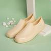 Water shoes spring and autumn shallow mouth rain shoes women's non-slip low-top flat-bottom rain boots water boots work non-slip sole rubber shoes