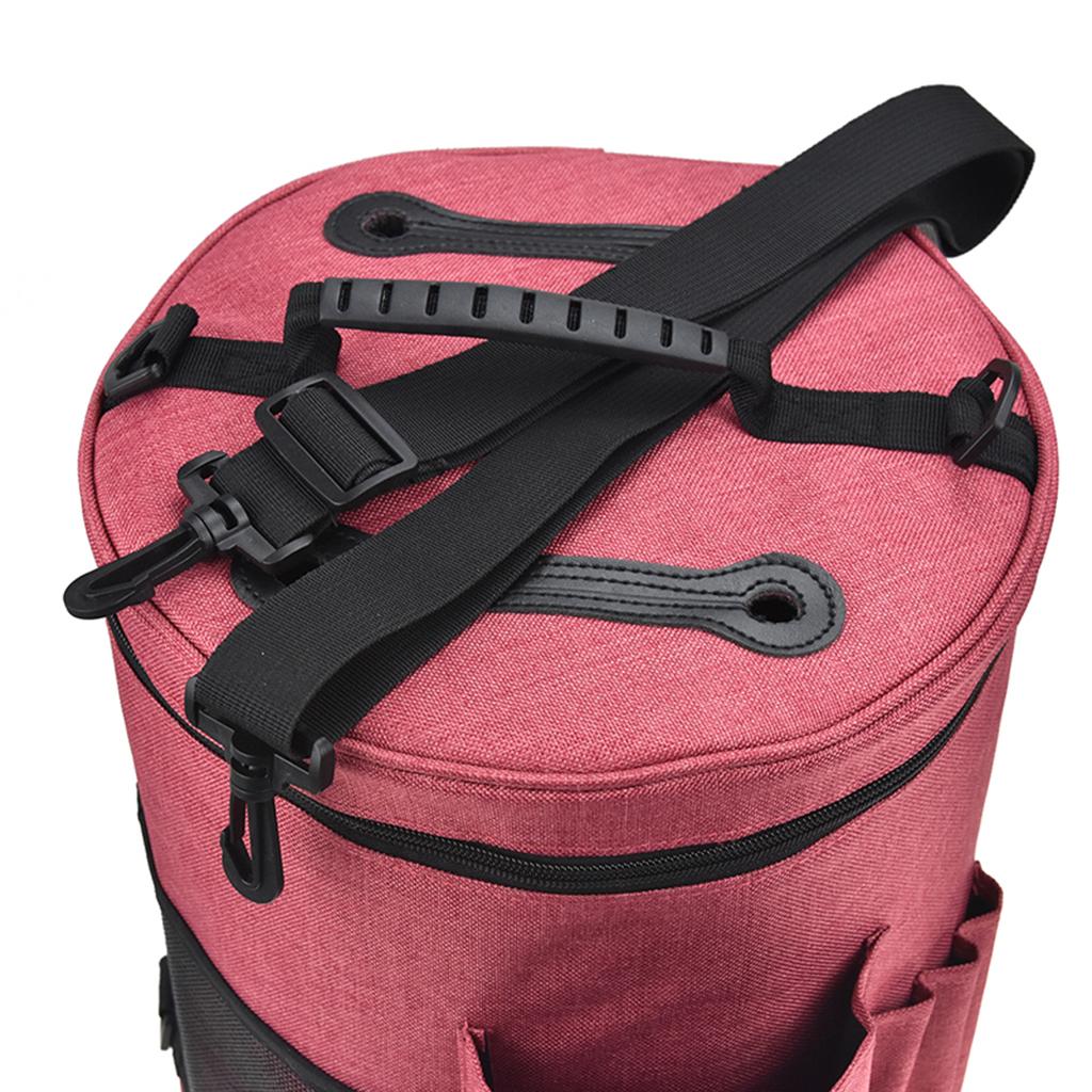 Organizer Fabric Bags Durable Sewing Kit Case Portable Knitting Bag for Yarn and Embroidery Tools