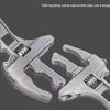 Adjustable Aluminum Alloy Wrench 6-68mm for Plumbing with Large Opening & Short Handle