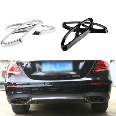 For Mercedes Benz W204 W205 W212 W213 W176 X253 GLC GLA Universal Exhaust Pipe Case Car Exhaust Tip Muffler Pipe Cover