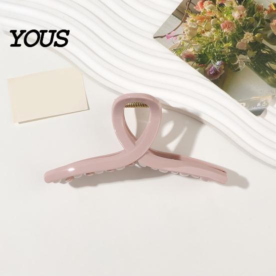 Hair Clip Back Head Claw, Soft Silicone Large Clip, Non-Slip Grip Shower Anti-Slip Teeth Accessory for Daily Wear Claw
