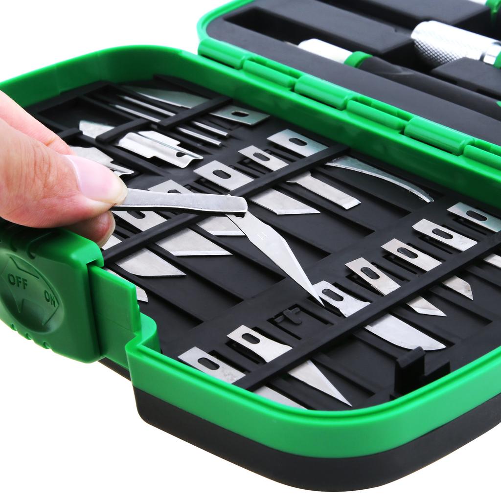 30 Pcs SK5 Steel Wood Carving Tool Kit, Professional Hand Tools for DIY Wood Craft and Detailed Carving Projects