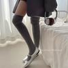 Autumn And Winter Knee Socks Calf Socks Women'S Thigh Socks Ins Korean Wear Twist Pattern High Tube Socks Beautiful Leg Stacking Socks