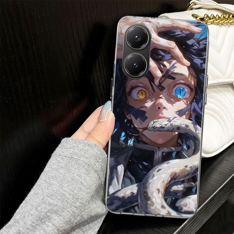 Iguro Obanai Demon Slayers Case for Xiaomi Poco X7 F7 Ultra X6 F6 F5 X5 Pro X3 Nfc Phone Cover X4 F4 Gt F3 M6 M5S M3 Silicone Fu