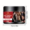 Warm Cream Designed for The Abdomen, Thighs, Buttocks, and Arms - Men and Women Sports Fitness Cream That Firms and Hydrates The Skin