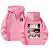 Japanese Anime My Hero Academia Hoodies Kawaii Harajuku Manga Graphic Zipper Coats Printed Streetwear Sweatshirts Unisex Pullovers Tops