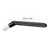 Uxcell Coffee Machine Brush, Nylon Head, Black, for Cleaning Espresso Machine Grinder, 137mm Long