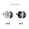 Anti-Glare Narrow Edge LED Recessed Downlight for Hotel, Corridor, Kitchen Ceilings - Full Spectrum Lighting