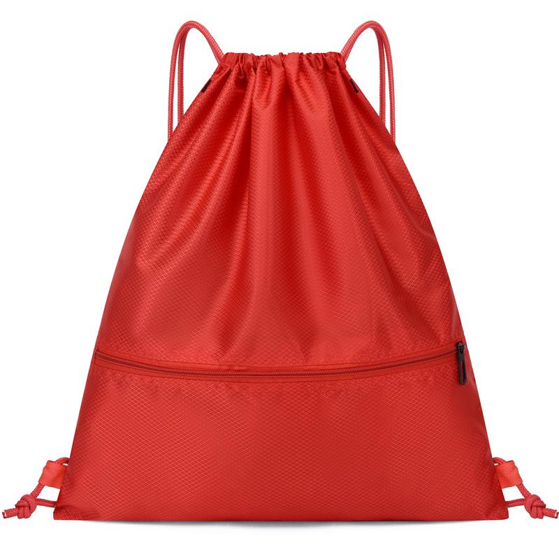 Portable Waterproof Foldable Sports Travel Drawstring Backpack for Men and Women