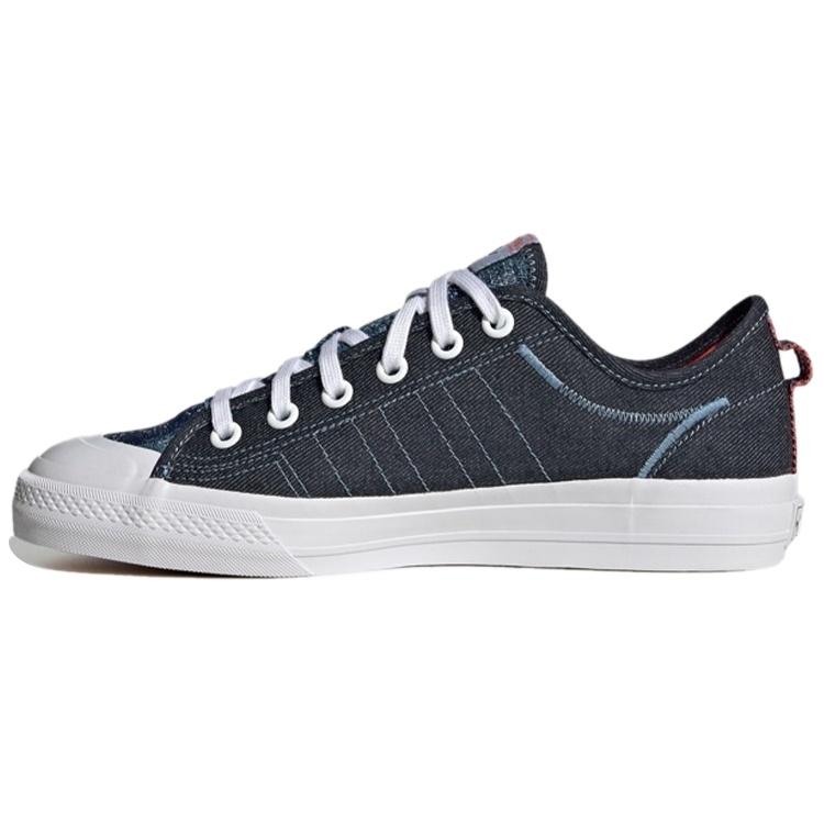 adidas Nizza RF Low White Light Blue Men s H67291 EU 36