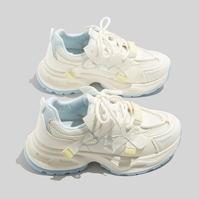 

летние новые сетчатые женские белые туфли универсальные кроссовки дышащие скейт-кеды модная повседневная обувь модные мужские однослойные туфли 40