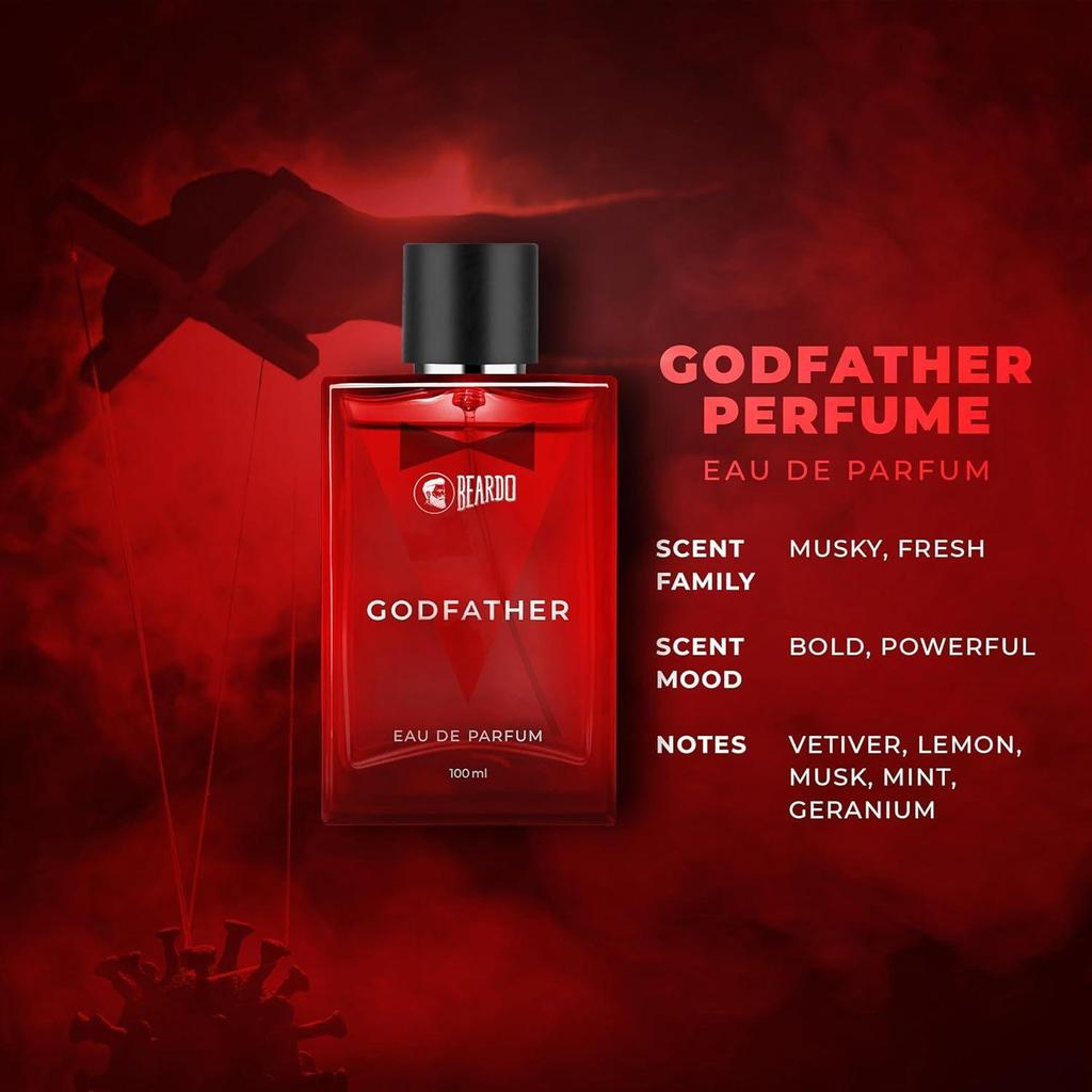 Godfather Perfume for Men, 100ml  Aromatic, Spicy Perfume for Men Long Lasting Perfume for Date Night Fragrance Body Spray for Men  Gift For Friends
