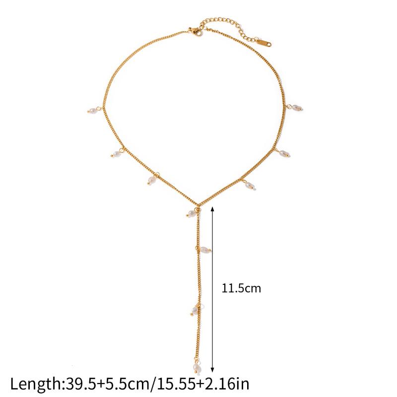 

Heart Cross Pendant Necklace For Women Girls Stainless Steel All-Match Clavicle Chain High-End Jewelry Accessories Gifts