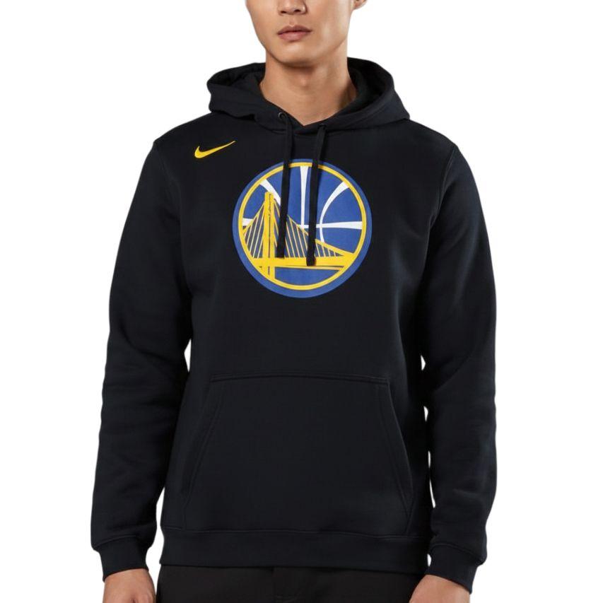 Худи унисекс Nike Team Fleece NBA Голден Стэйт Уорриорс Color Block с капюшоном 881132-010 S