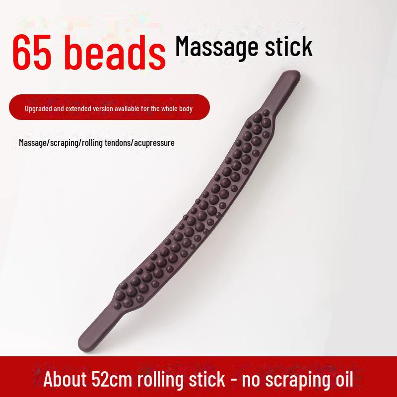 Double Row Muscle Massage Stick for Meridian, Abdomen, Tendon, and Leg Therapy