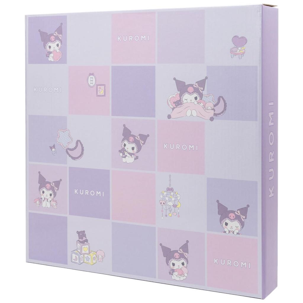 Tsujiseru Sanrio Icon Wand 30cm Kontinuierliche Sekunde 2926237 Uhr, Lila, Durchmesser, Analog, Leise, Zeiger, Kuromi,