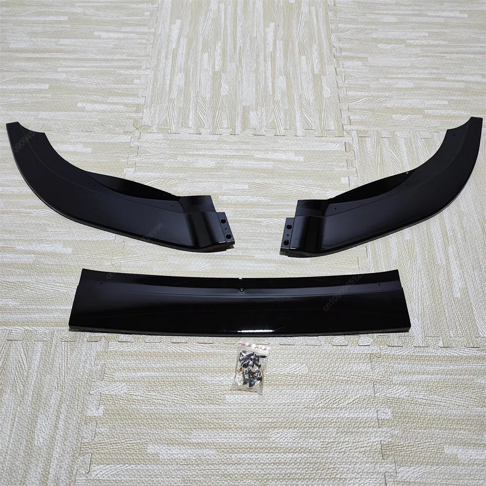 

Front Bumper Lip Spoiler Splitter Diffuser Deflector Canard Spoiler For Volkswagen Golf 6 MK6 R R20 2008-2013 Body Kits Tuning