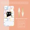 1 Pz Porta Carte Gatto Carino Per Studente Porta Fotocard Gatto Kawaii Idolo Kpop Portatile Porta Badge Laccetto