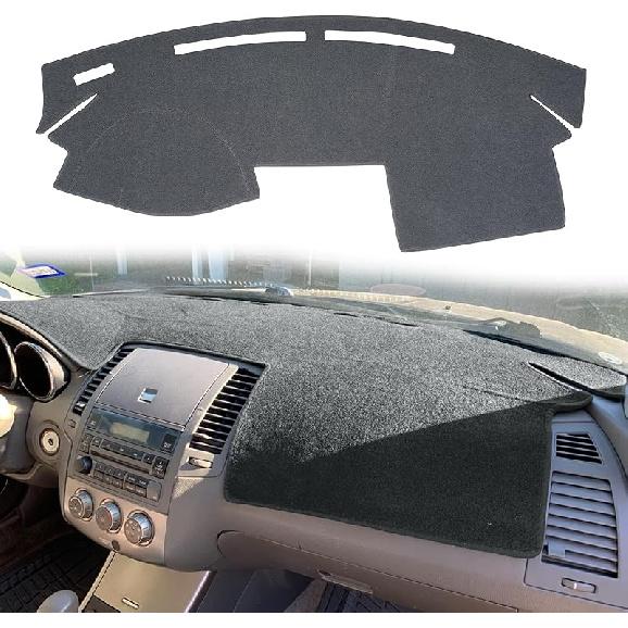 Dash Cover  Fit For Nissan Altima 2005 2006 Dashboard Cover Mat Pad (05-06 Black)