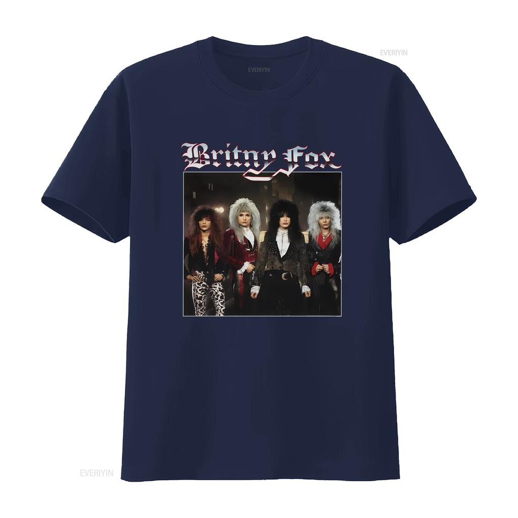 BRITNY FOX Band T Shirt for Fans S 5XL Rock Style NW02323 vintage Washed Breathable Soft Comfortable Stretched Versatile homme