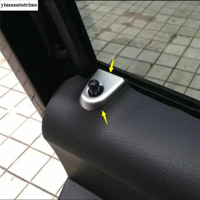 Car Inner Door Bolt Lock Decoration Cover Cap Trim Accessories For Mercedes-Benz VITO Viano V Class Valente Metris 2014 - 2025
