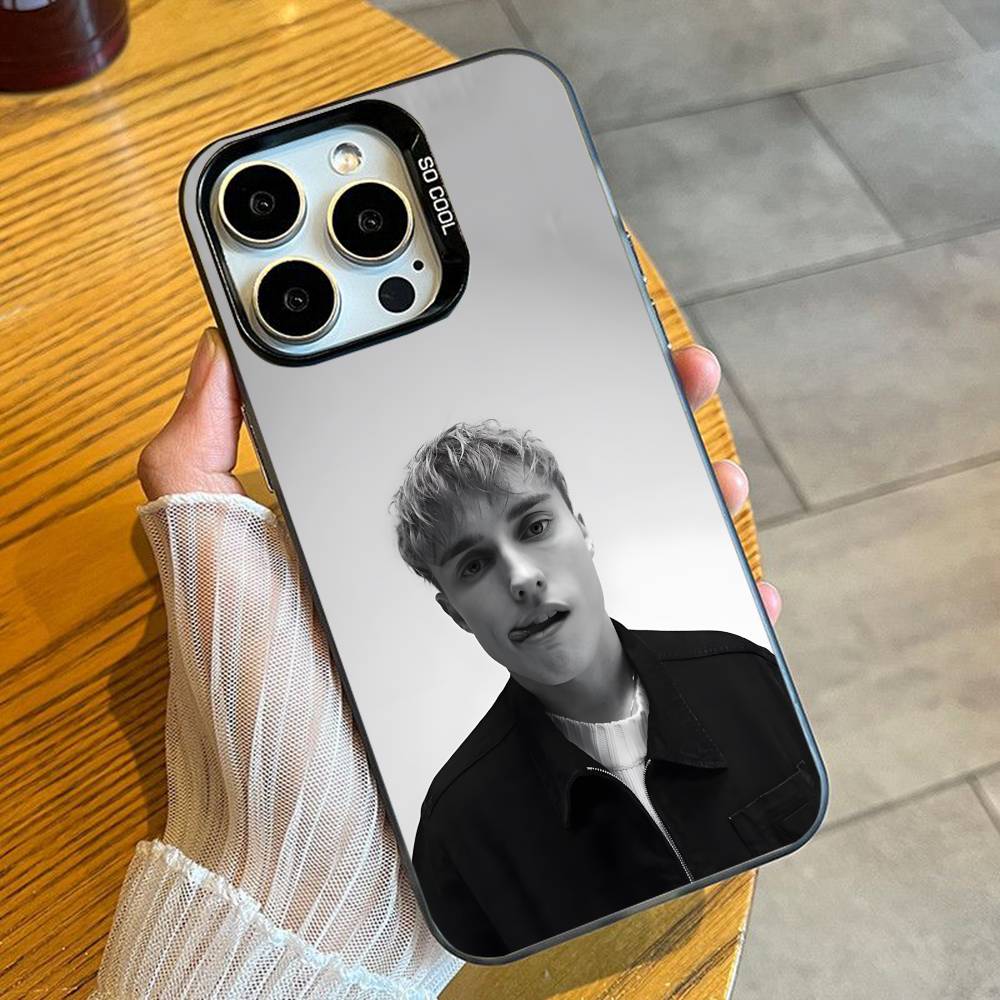 S-Sam Fender Rein Me In Phone Case For iPhone 16 17 15 14 12 13 Pro Max Black Color Shockproof Cover