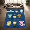 Octonauts Game Room Non-slip Mats Are Also Suitable for Men's Bedrooms, Living Rooms, Sofas, and Other Places, and Are Washable,