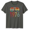 Vintage 1976 TShirt 70s Retro Style Birthday 50th Birthday