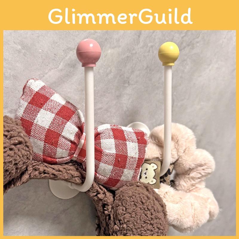 Big Eyes Mouth Design Woman Hair Rings And Hoops Wall Storage Rack For Hair Accessories