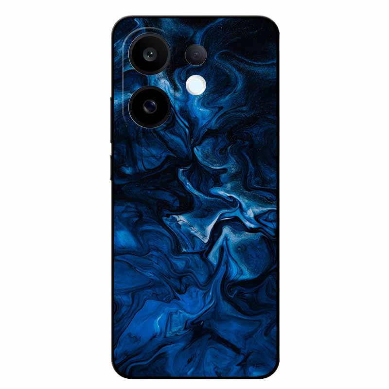 For Vivo S30 5G Cases V2464A Marble Painted Silicone Back Cover Cases For V2464A Soft Black Funda VIVO S30 TPU Cases Vivo S30 5G