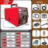 Meissen Dual Voltage Gasless MIG Welder: 220v/380v Multi-function Electric Welding Set for Home Use