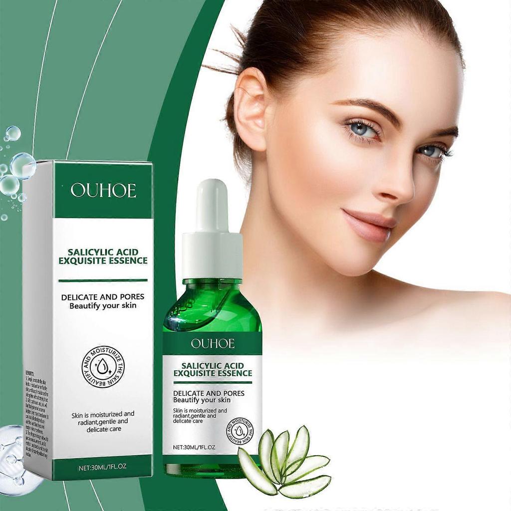 Limited time!!Ouhoe Salicylic Acid Pore-Tightening Essence Gently Repairs, Cleanses Pores, Removes Blackheads And Brightens The Skin