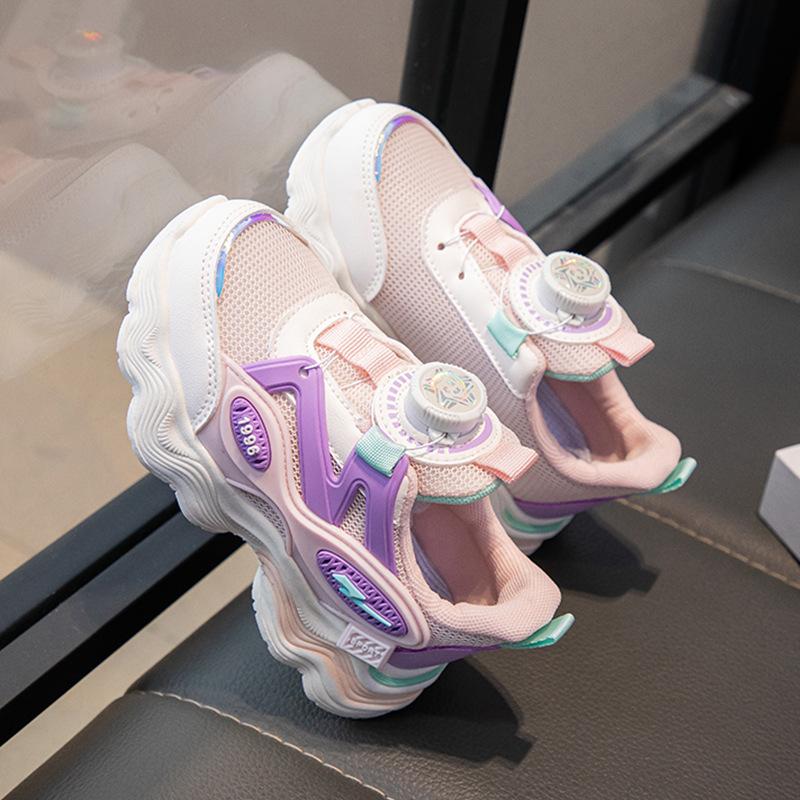 Nuevos Zapatos Deportivos Transpirables para Niños para Primavera y Otoño, Zapatos Antideslizantes Combinables para Niños y Niñas