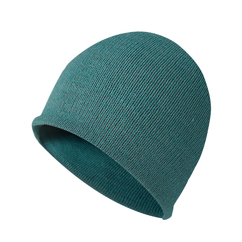 Night High-brightness Reflective Knitted Hat Men's and Women's Sports Hat Cycling Skiing Cold-proof Cold Hat Warm Wool Hat