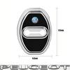 4Pcs Silicone Car Door Lock Buckle Protector Cover For VW Golf Tiguan T-Roc Polo Passat ID.4 T-Cross ID.3 Taigo ID.7 Atlas Beetl