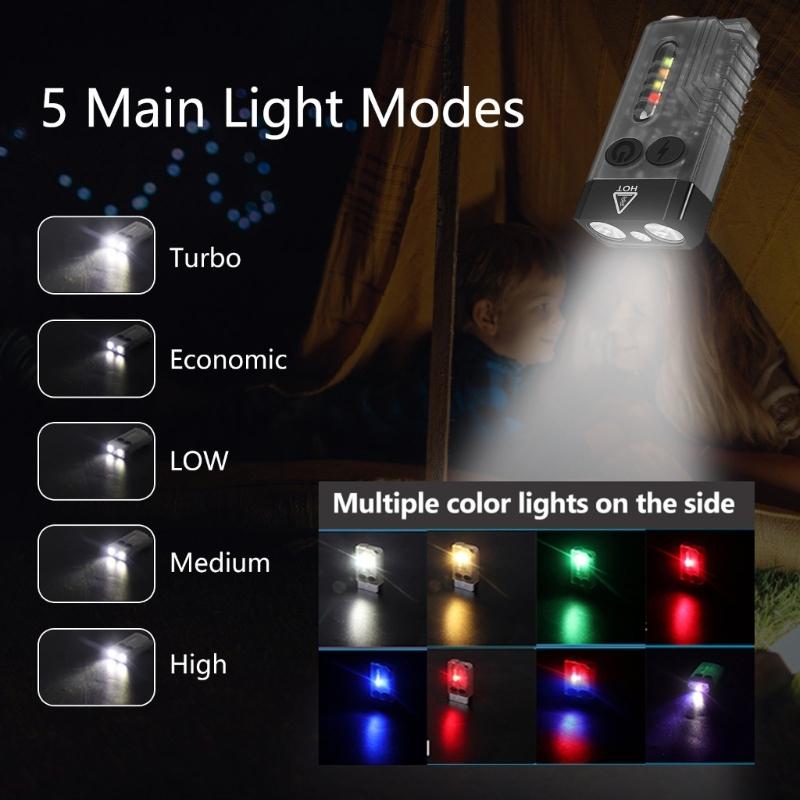 Water Proof Outdoor Flashlight Cycling Camping Light Small LED Torch Flashlight Handheld Flashlight Bright Pocket Torch