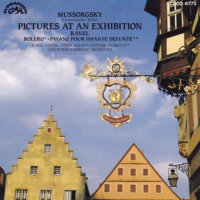 CD CZECH PHILHARMONIC ORCHESTRA, MUSSO - Mussorgsky: Pictures At an Exhibiti COCO6773 Supraphon 1990 Japan Classical Used