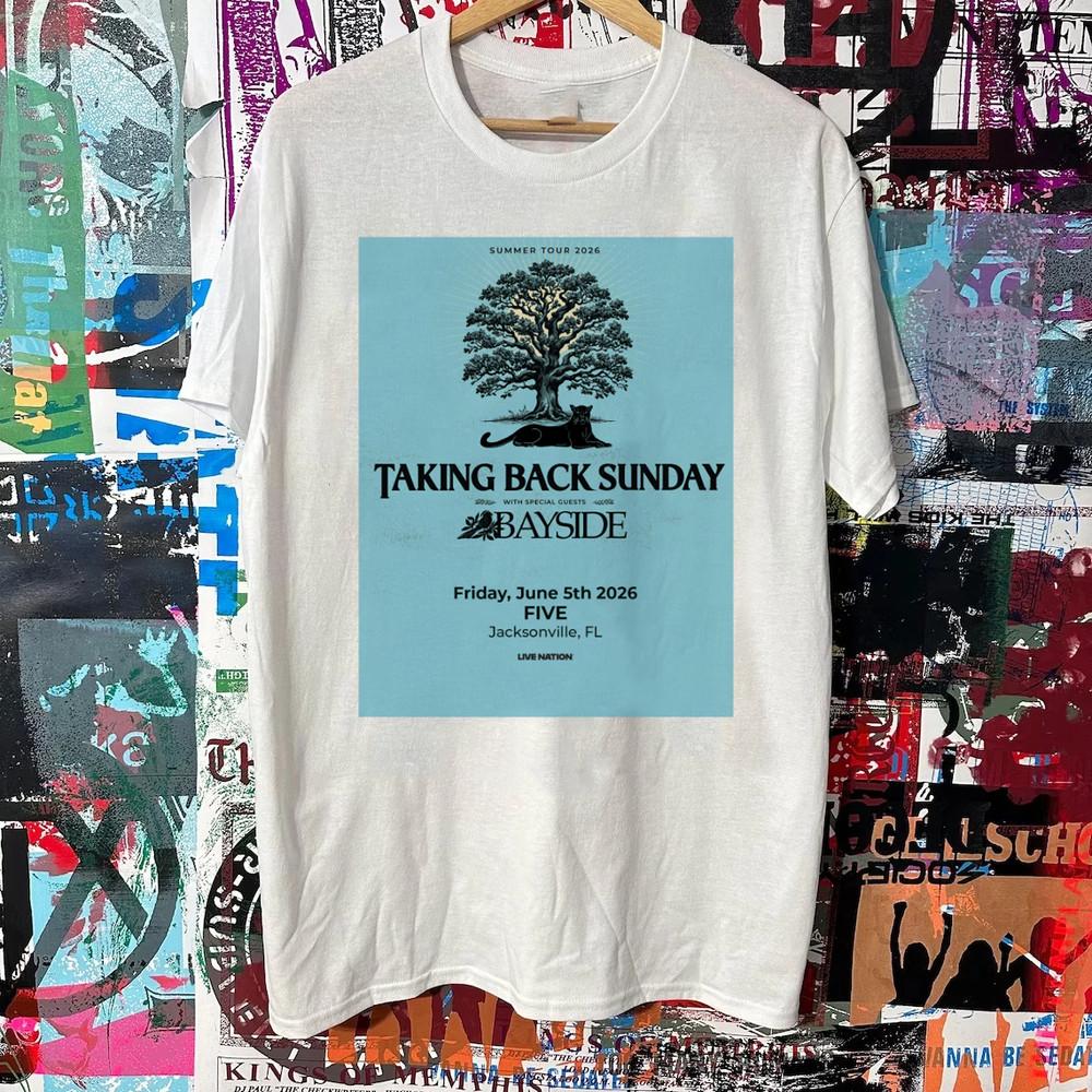 

Taking Back Sunday Summer Tour Gift For Fan Full Size S to 5XL Unisex T-Shirt S
