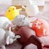 Toys Fidget Toy Blow Toy Cartoon Animal Squeeze Toy Inflatable Hippo Chicken Decompression Toy
