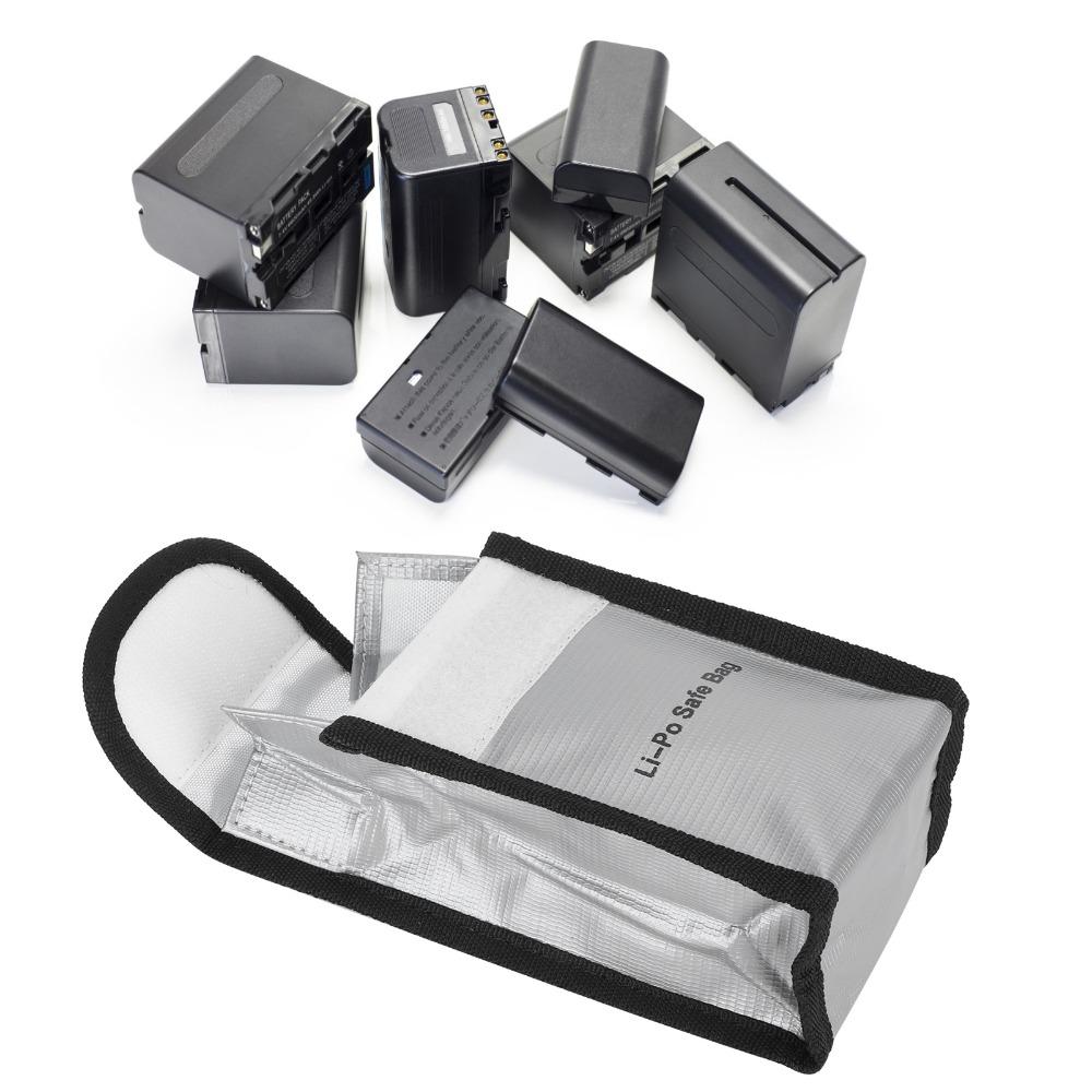 Safe Battery Safety Bag Explosion-proof Drone Battery Bag Sturdy Protective Pouch Travel Carry