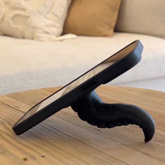 Yousheng Octopus Tentacle Phone Holder Magnetic 3D Claw Grip Phone Mount with Strong Suction Multi-Angle Desktop Stand for Car