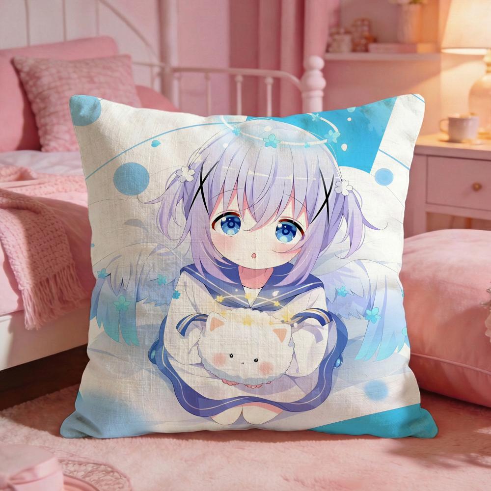 lIs the Order a Rabbit Cushion Cover Premium Comfort Reversible Pillow Cove Two in One Design for Any Room  Car Interior