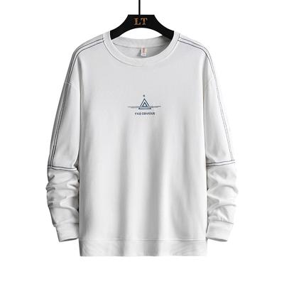 Men's Loose Casual Sports Round Neck Sweater In Autumn